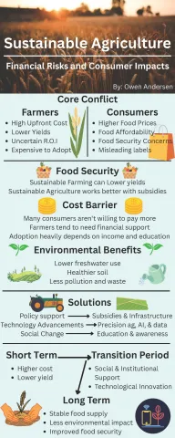 Sustainable Agriculture Infographic